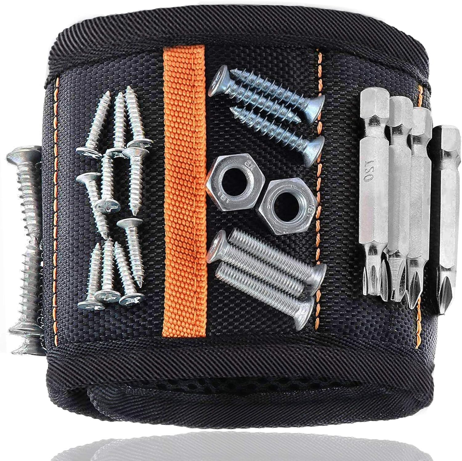 Magnetic Wristband Mens Gifts for Birthday Father's day Christmas, Unique Tool for Holding Screws Gadgets Gift for Dad, Husband, Boyfriend, Handyman
