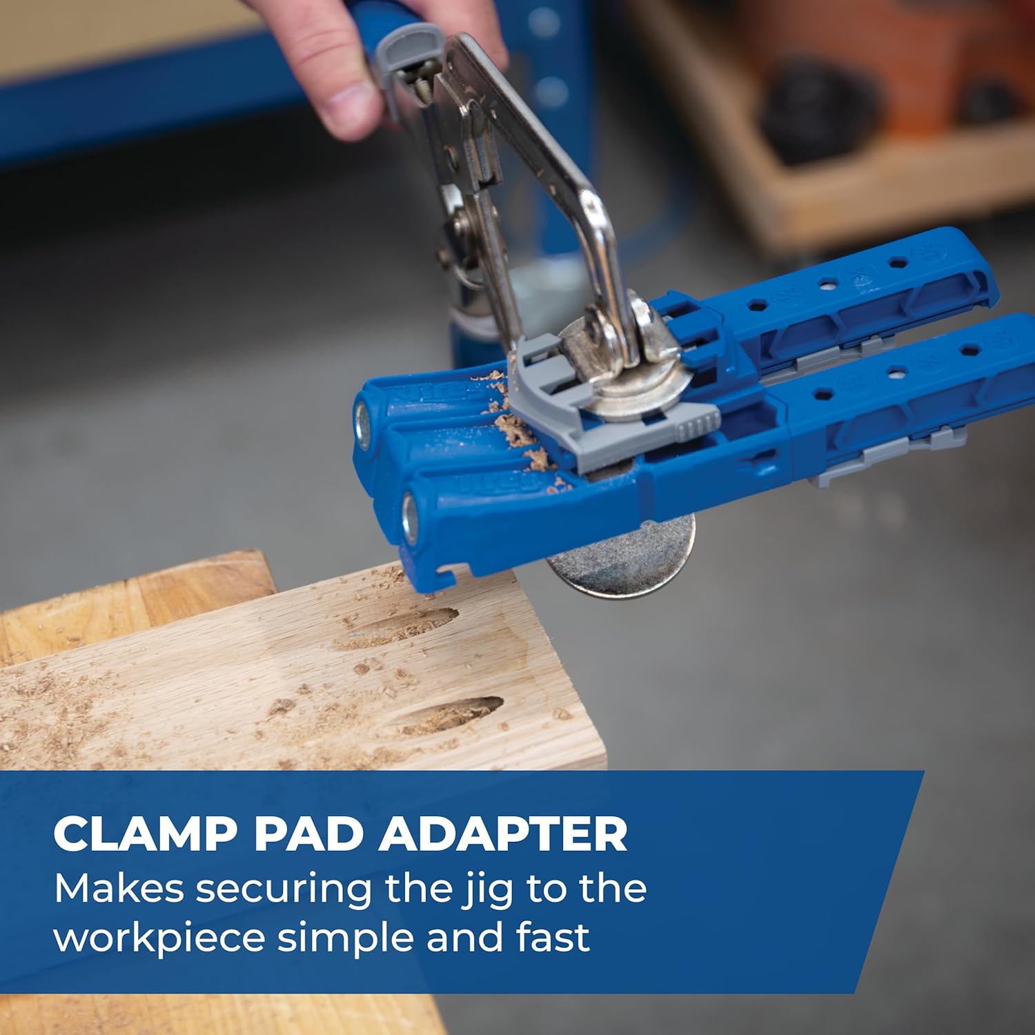 Kreg Pocket-Hole Jig 320 with clamp adaptador de coixinets