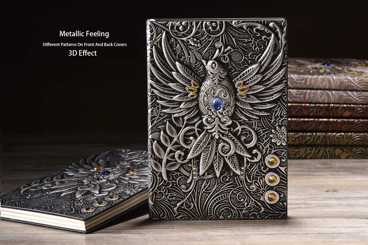 Carnet De Notes Vintage En Similicuir Avec Note De Musique