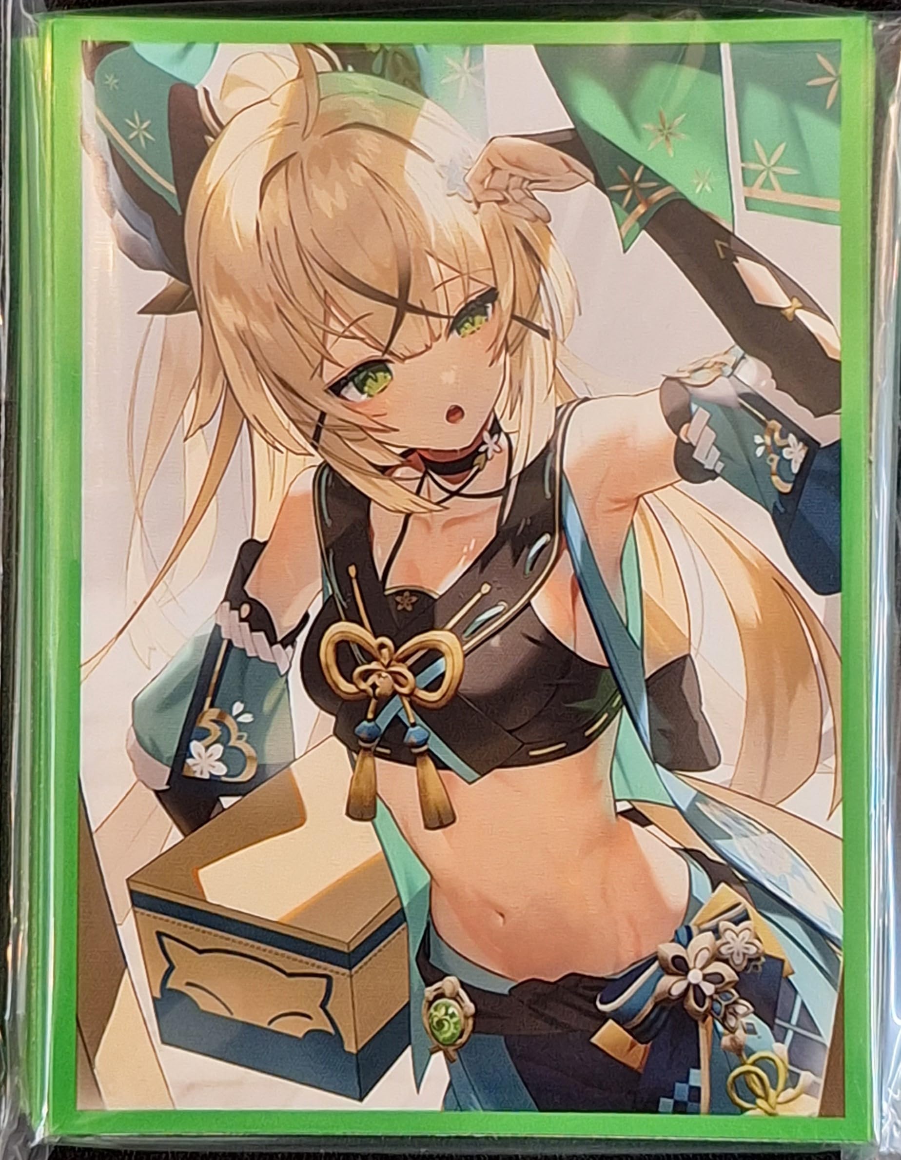 Amazon.co.jp: 白詰草 スタンダードサイズ カードスリーブ 『原神 綺