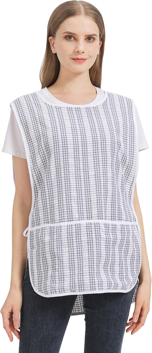 Nanxson Women Cobbler Apron with Side Ties,Smock for kitchen Garden | Apron with side ties,Soft cotton material,breathable and lightweight,machine washable,for Cooking Cleaning Gardening
