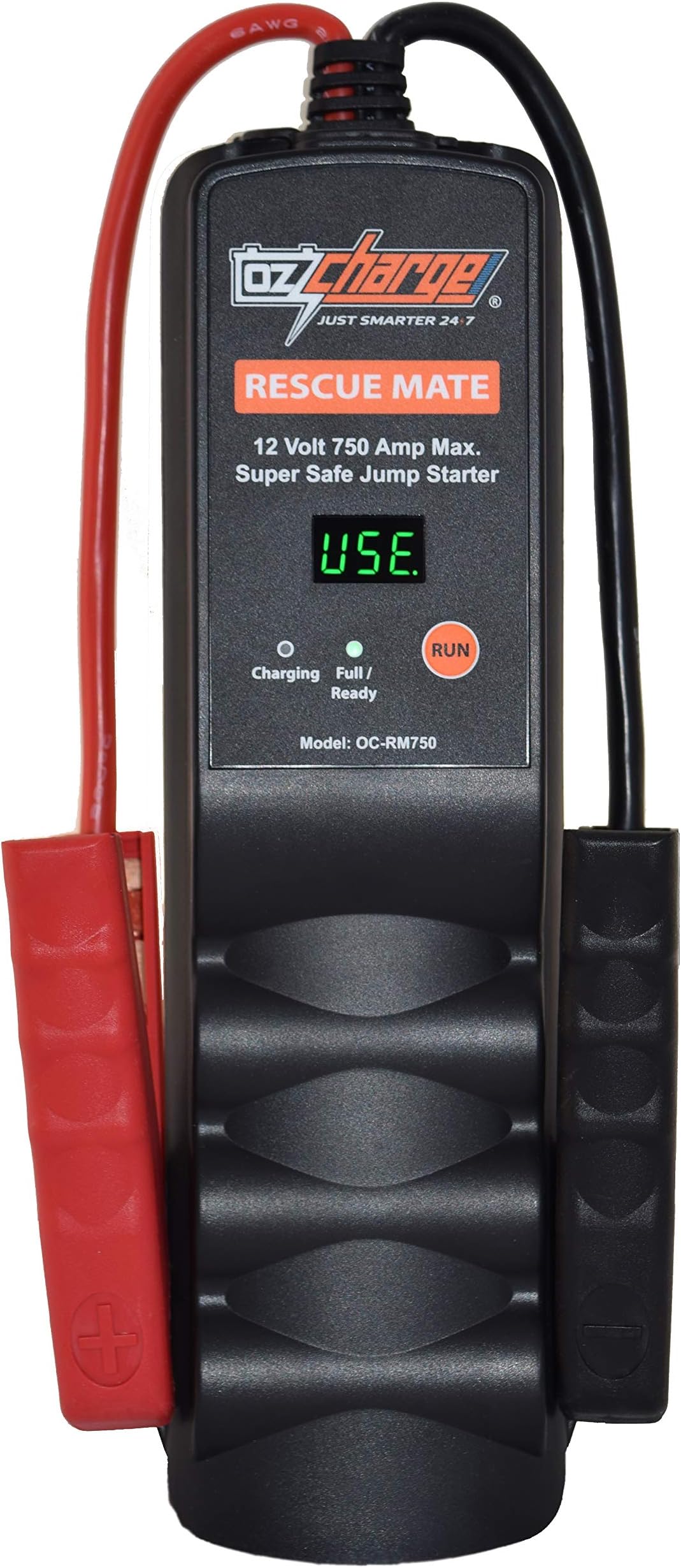 RescueMate 12-Volt Super Capacitor Jump Starter – 750 Amp
