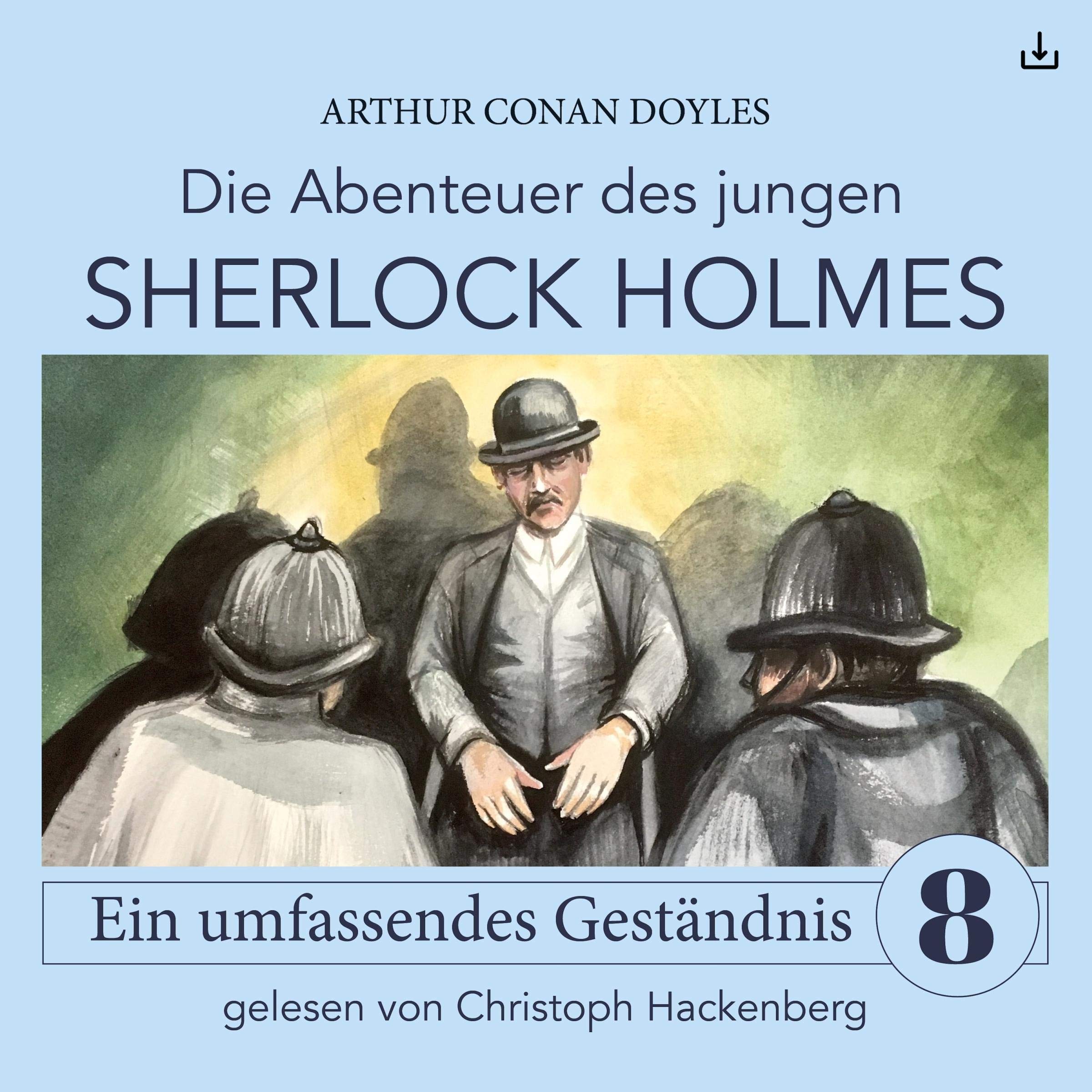 Cover art for Sherlock Holmes. Ein umfassendes Geständnis