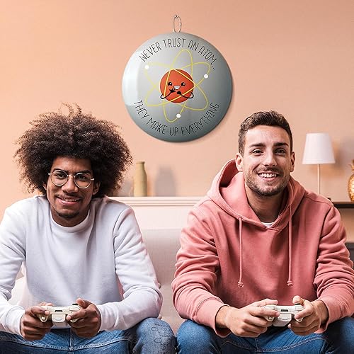 Miniatura 126 de American Art Decor Letrero de metal con forma de cúpula – Decoración retro de habitación para bar, cueva de hombre, garaje, sala de juegos, Corona