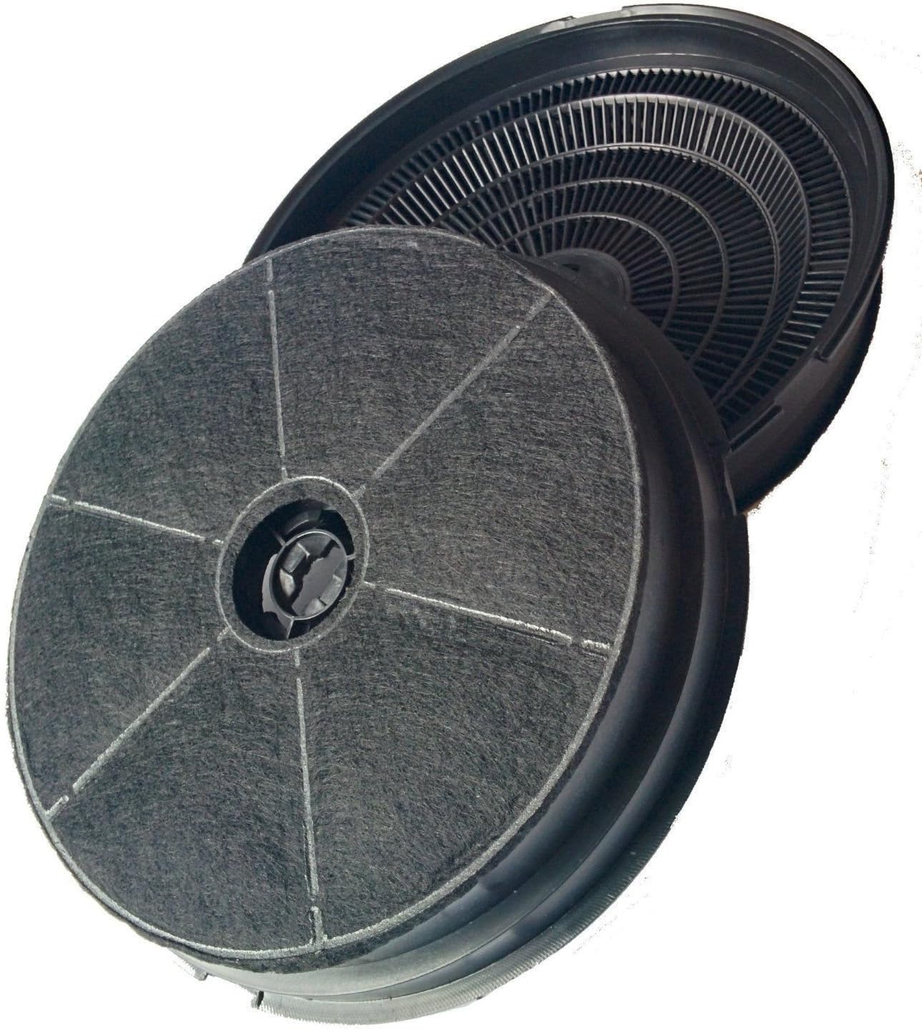 bartyspares® Pack of Two B&Q CATA Designair Cooke & Lewis Carbon Charcoal Cooker Hood Filter CARBFILT1