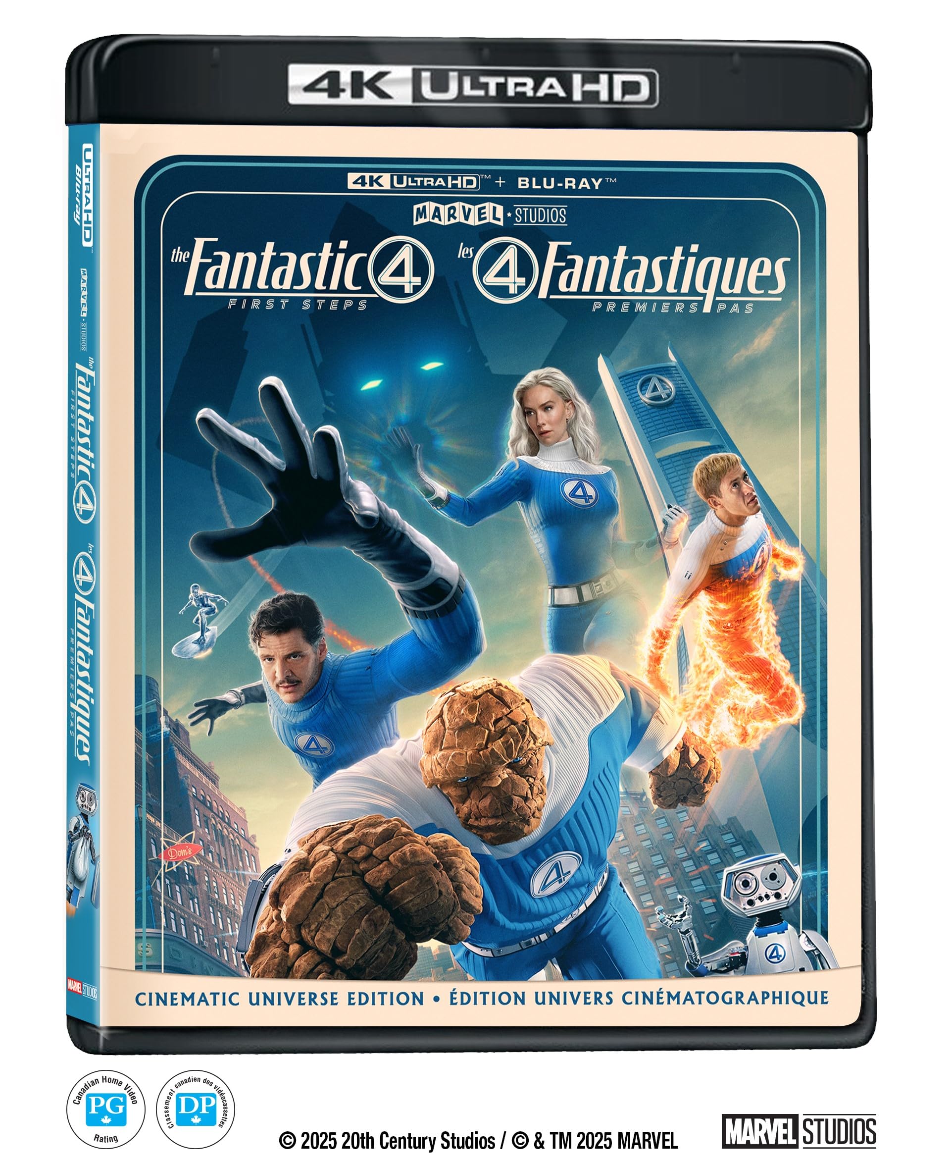 【新品未開封】FANTASTICS BTTM4 Blu-ray Fantastic Four, The: First Steps - Bilingual - UHD/BD Combo [Blu