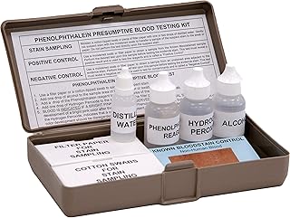 Phenolphthalein Presumptive Blood Test Kit