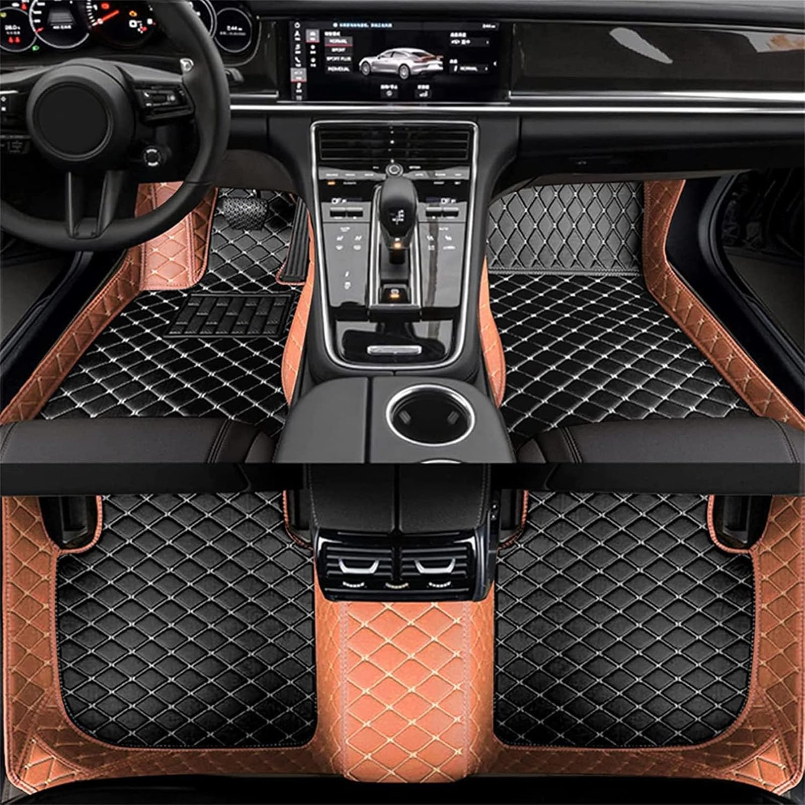 All Weather Protection Mats Custom Car Floor Mats For Mercedes Benz GLE ...