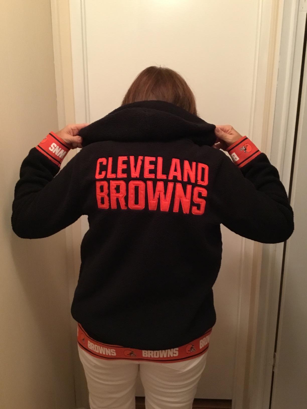 NFL Official Women's Full Zip Super Soft Sherpa Hoodie Sweatshirt