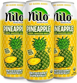 NILO Pineapple Juice | 100% Squeezed Pineapple Pina | NO Sugar added | N...