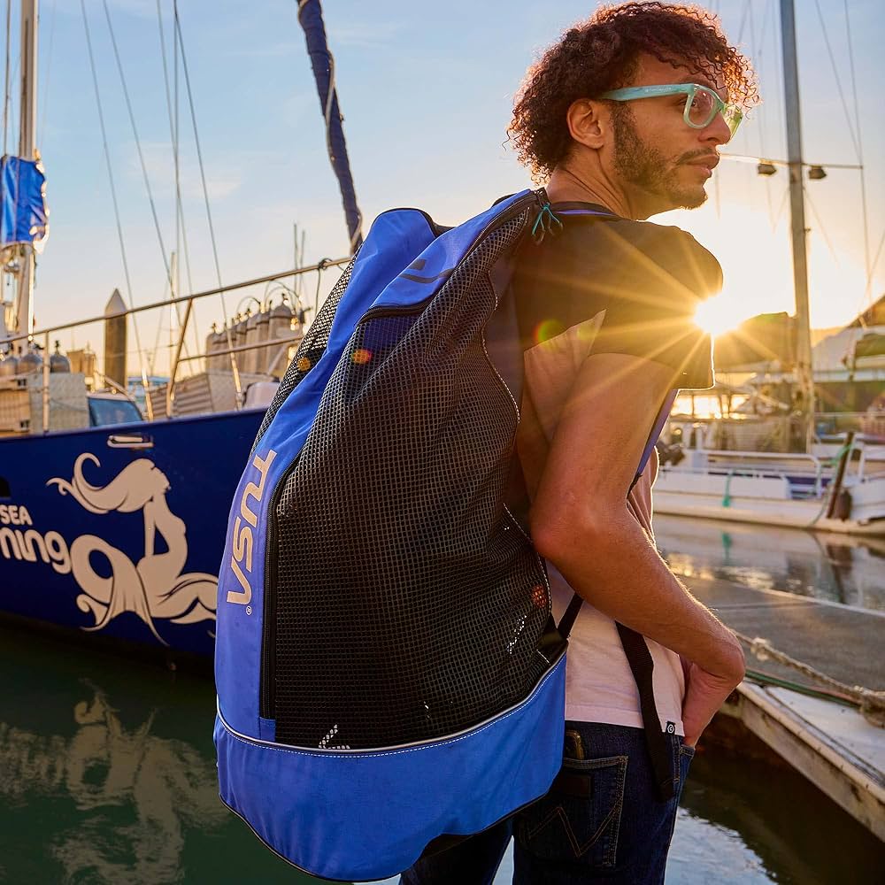 wind and sea WDS SPORT MESH BAG コバルトブルー wind and sea WDS SPORT MESH BAG コバルトブルー