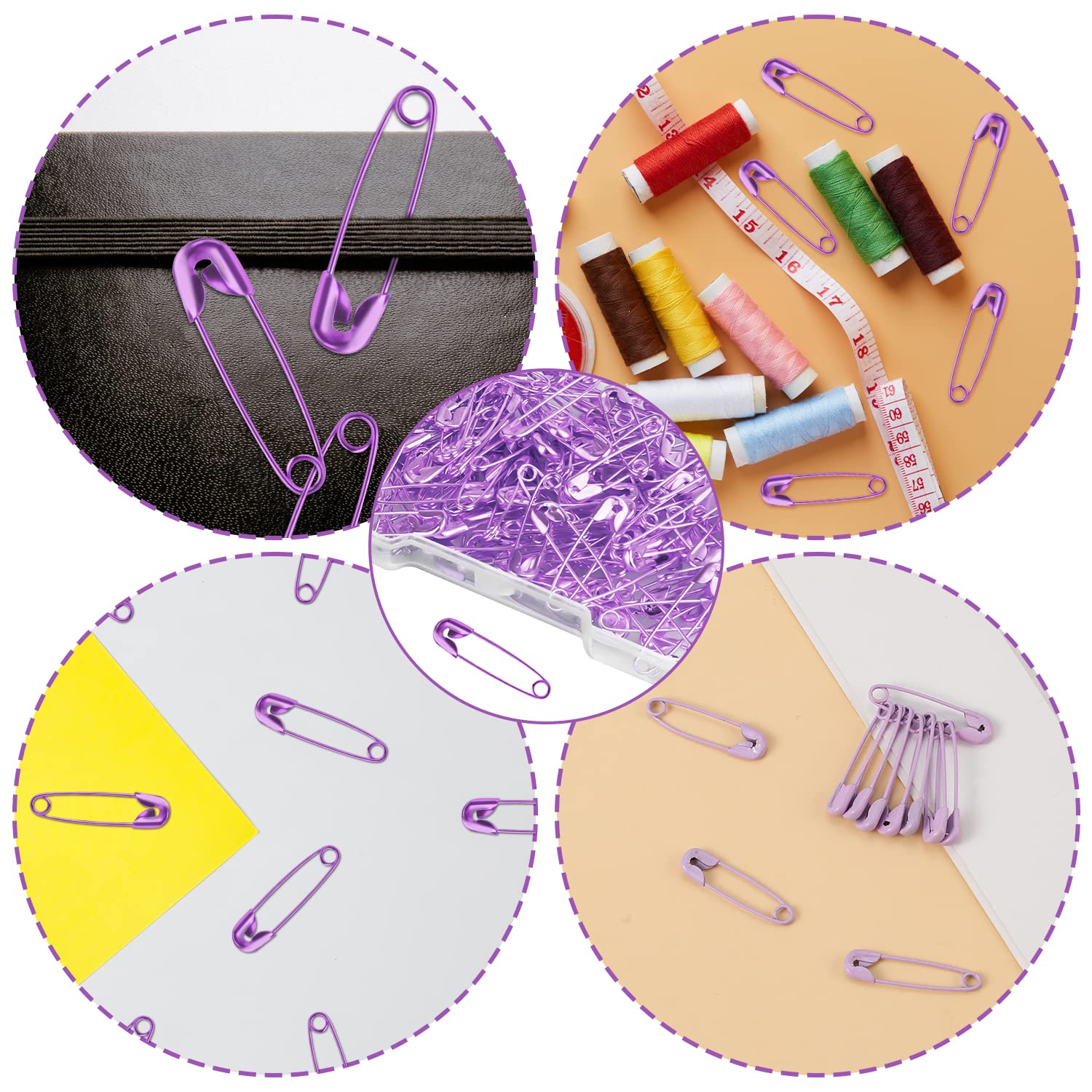 120 Pcs 22 Ini Épingles De Sûreté, Ini Épingles à Nourrice