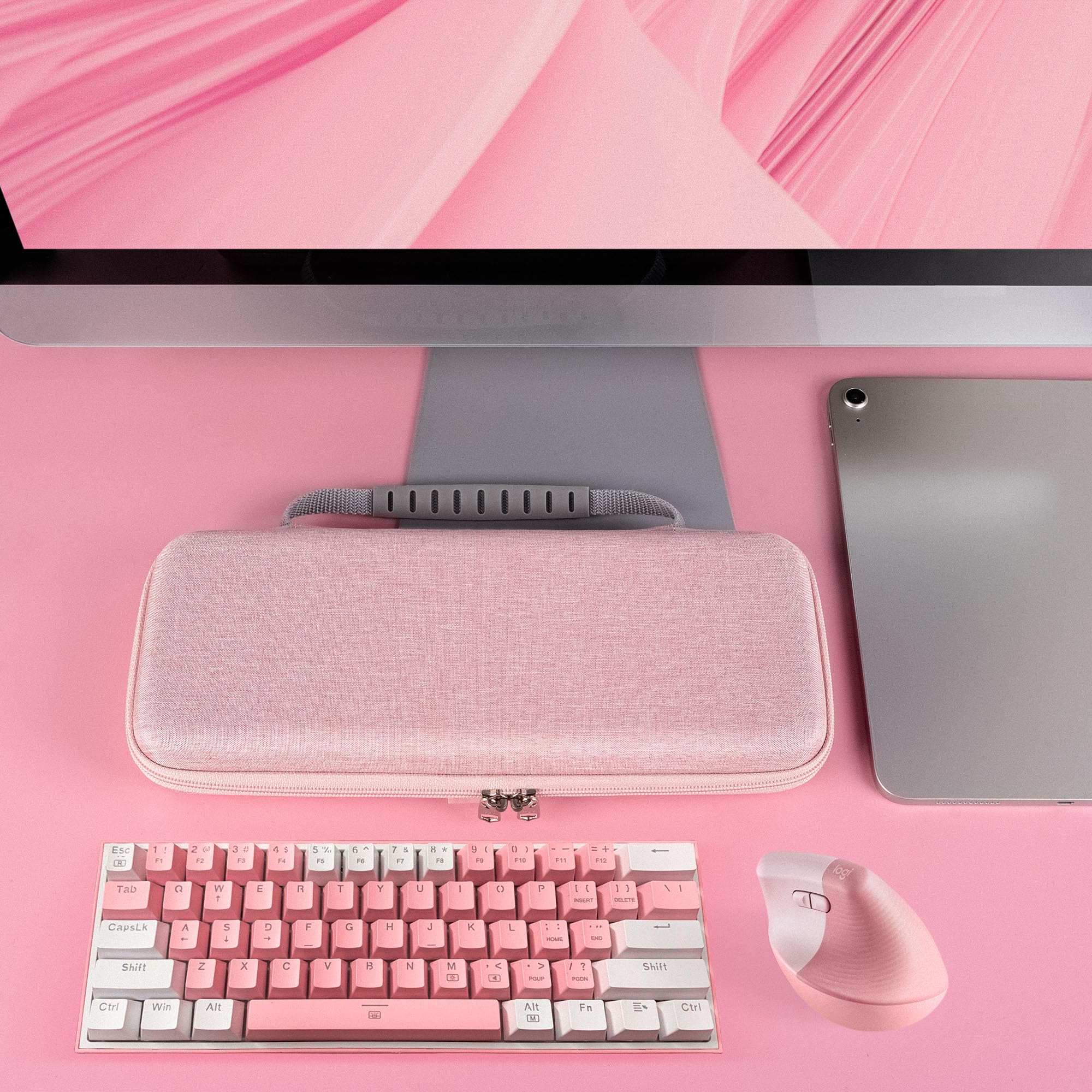 Amazon.co.jp: GEEKRIA 60% コンパクトキーボードケース、61 キー