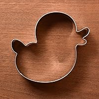 Vista 3 de LILIAO Cortadores de galletas de oso de peluche y pato para niños, cortadores de sándwich de pan de galletas para baby shower, acero inoxidable