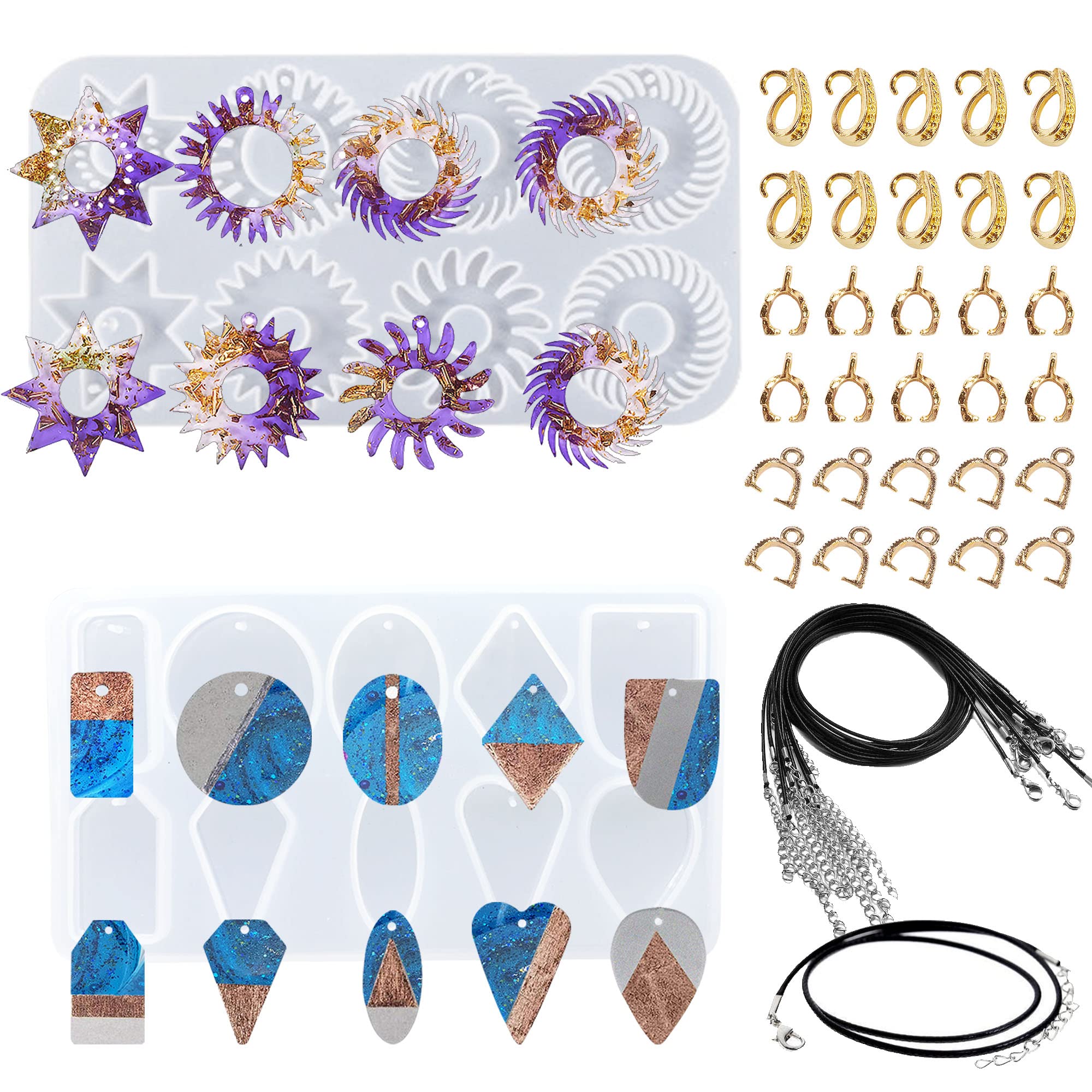 Yayatty Moules En Silicone Pour Bagues En Résine époxy, Moules à