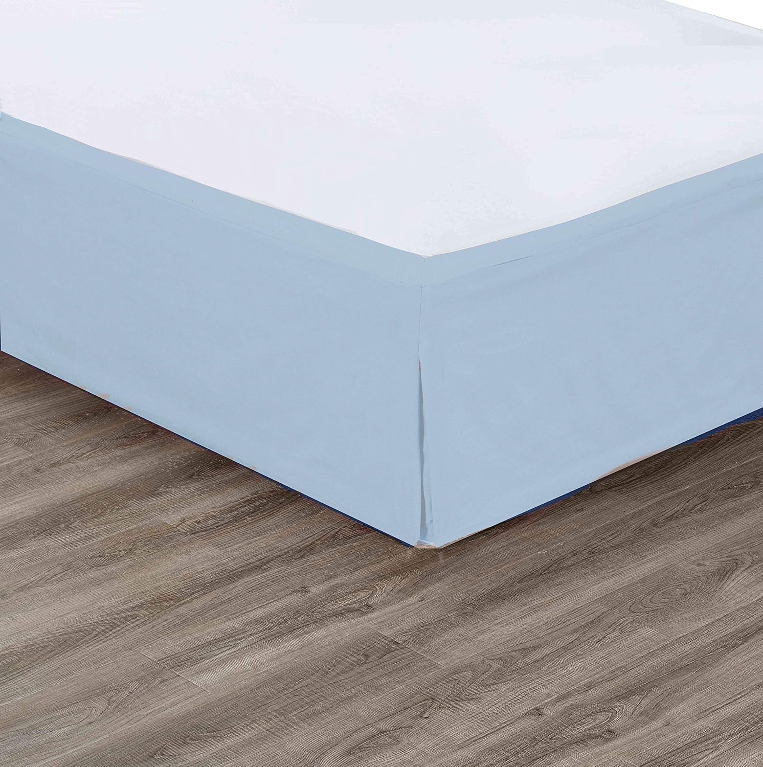 The Trendy House Toddler Travel Pillow Cases Set of 2, 600 Thread Count 100% Egyptian Cotton Pillow Covers with Flap Closure - (16x22, Sky Blue, Flap Closure)