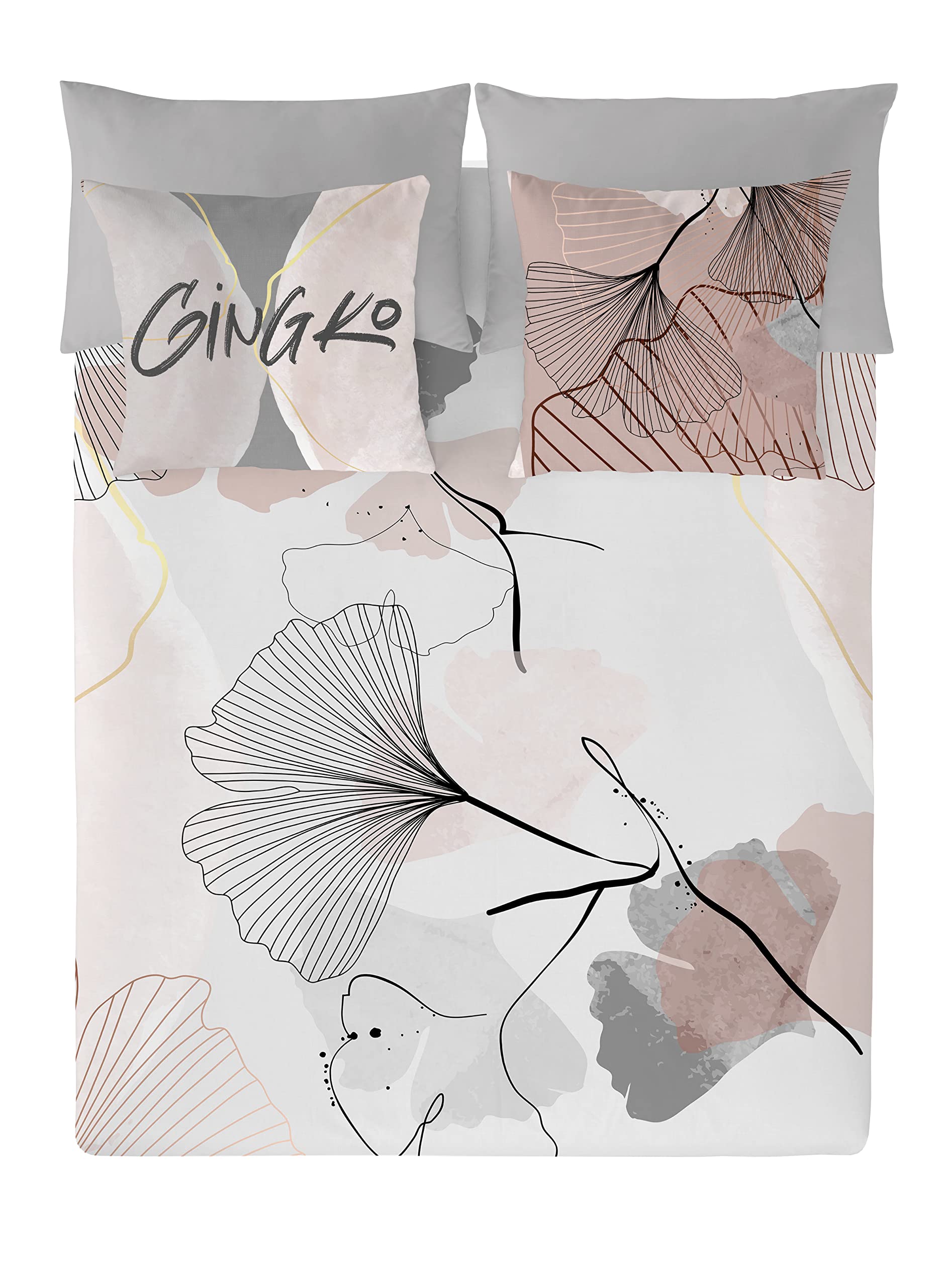 Funda nórdica Gingka Cama 150 de diseño floral suave y duradero