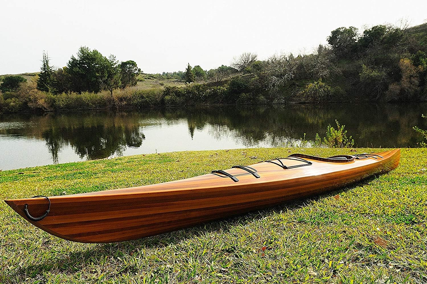 Old Modern Handicrafts Real Kayak 15-Feet - 177L x 24W x 13.5H Inches