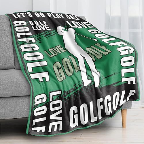 Miniatura 2 de Mantas de golf, mantas de golf para niños y niñas, jugador de equipo de golf, recuerdo de golf para niñas, niños, mujeres, hombres, mantas de golf