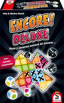 Schmidt Spiele - Encore! Deluxe - Roll & Write, Jeu de Des, Strategie, Rapidite - Enfants, Toute la Famille - Des 8 Ans - 88490