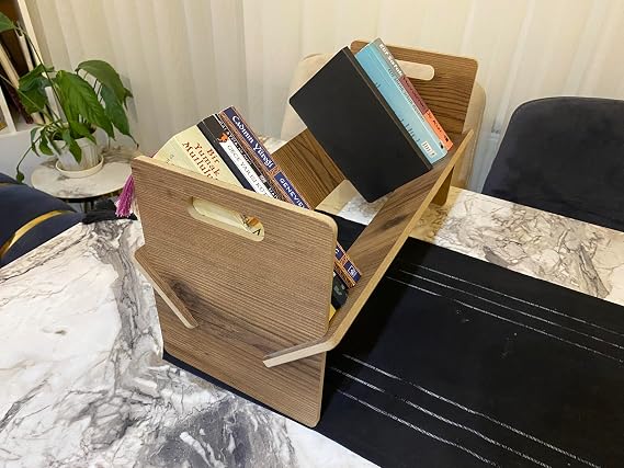 Axolotl Desktop Bookcase Mini Shelf Desktop Book Editor 50CM Lydia