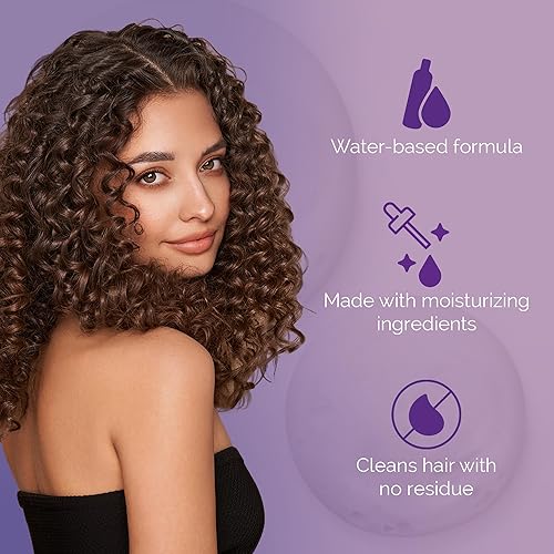 Miniatura 9 de Curl Keeper Champú de tratamiento para cabello rizado, 33.8 onzas líquidas, champú diario para el cabello, limpia y fortalece suavemente todo tipo