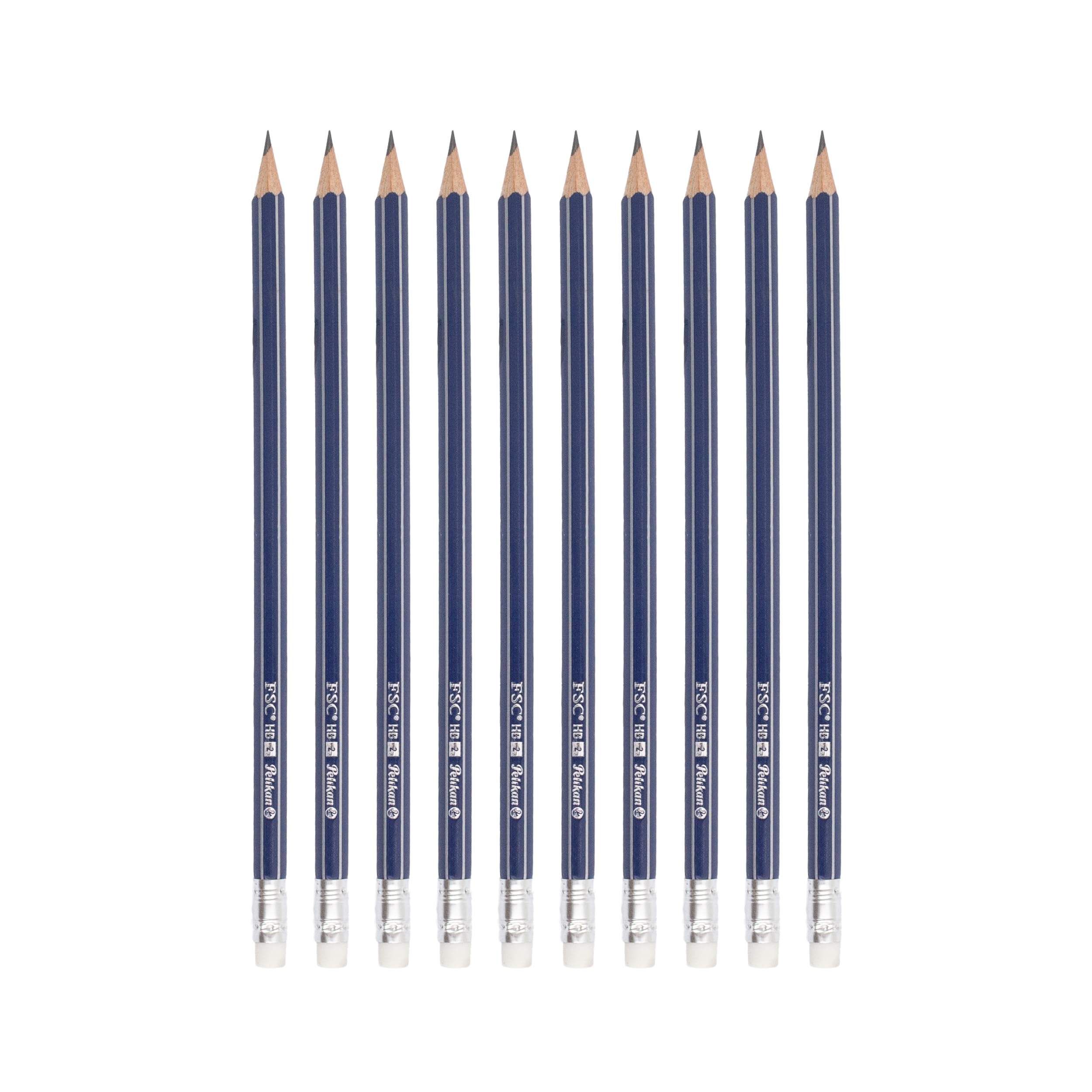 Pelikan - Lápiz (dureza HB) 10 unidades (Paquete de 6)