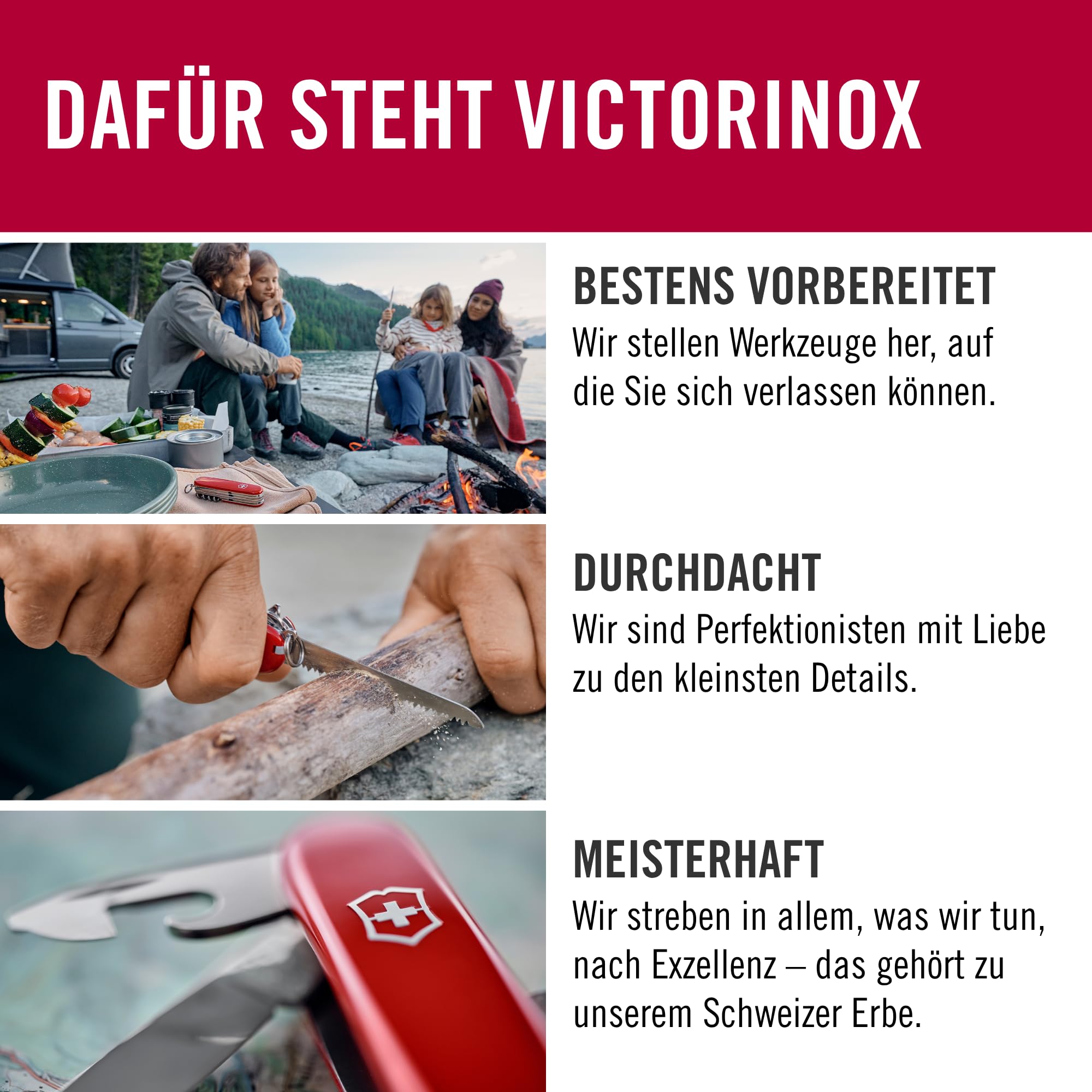 Victorinox Multifunktionstool, Swiss Tool X mit Leder-Etui, Taschen Werkzeug, Multitool mit Kombi-Spitzzange, Feststellklinge
