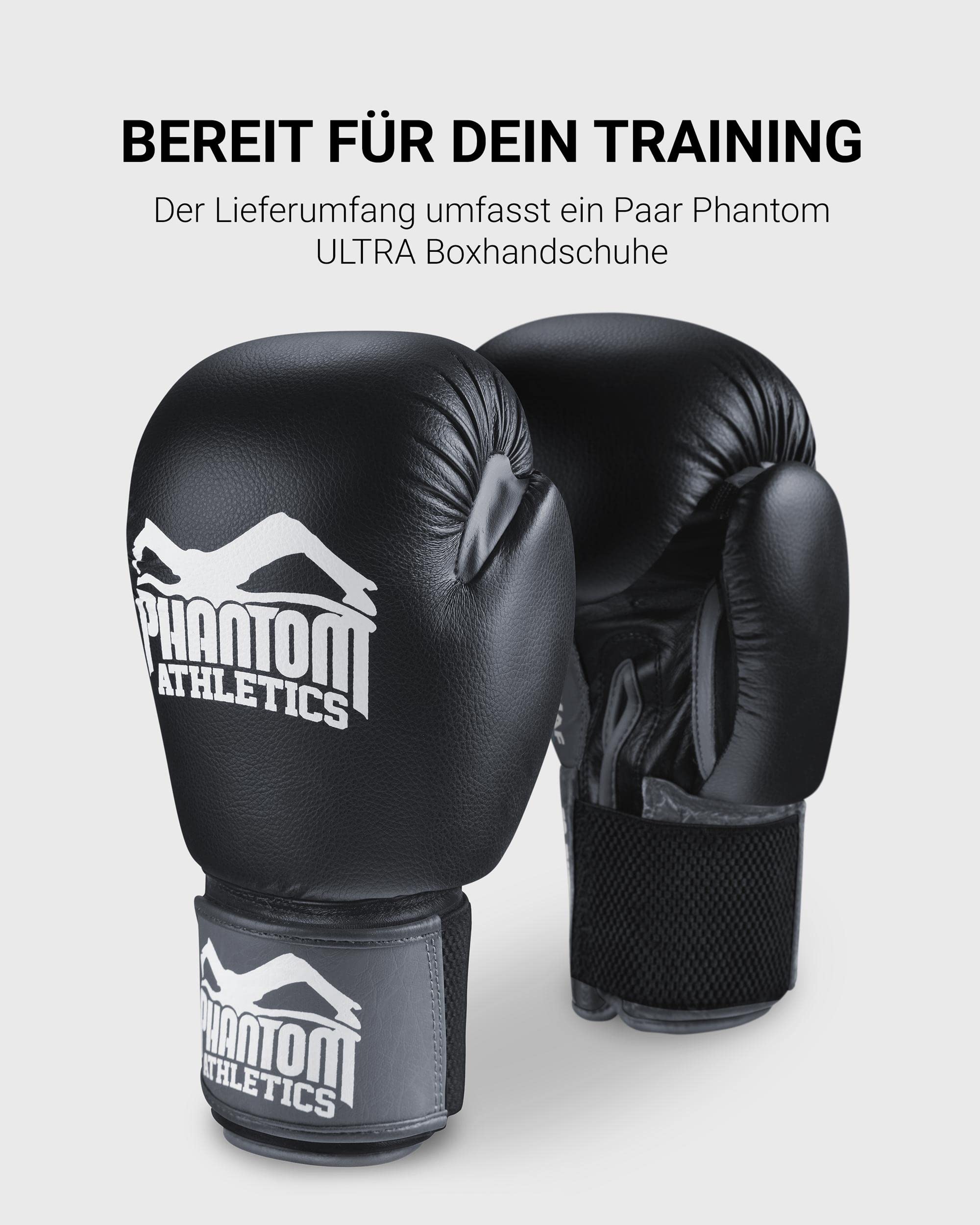 Phantom Boxhandschuhe Ultra | MMA, K-1, Kick-Boxing Gloves | 10-16 oz | Männer