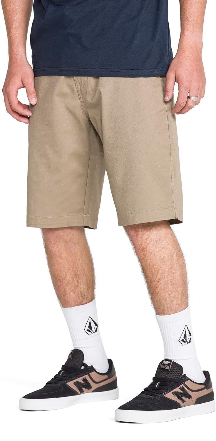 Volcom Mens Vmonty Chino Shorts – 22” Outseam, Relaxed Fit, Durable Cotton Fabric - Image 2