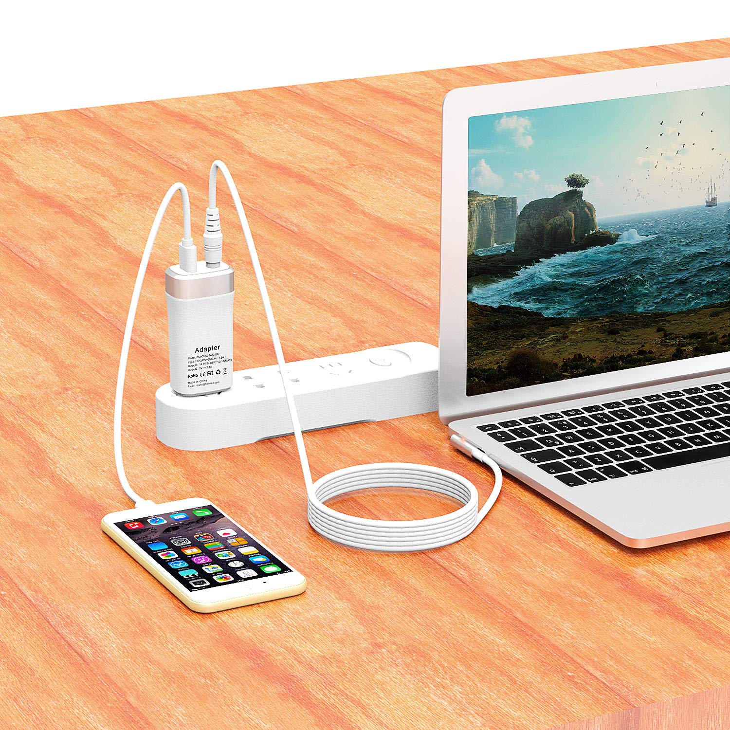 Amazon Com 45w Mini Charger For Macbook Air 11 Inch 13 Inch Magnetic 1 L Tip Mac Power Charger Adapter Lightweight Portable One Extra Usb Port Design Electronics