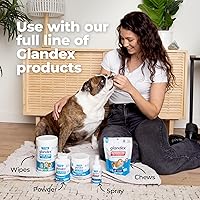 Vista 6 de Toallitas Vetnique Glandex para mascotas, limpieza y desodorización de glándulas anales. Toallitas higiénicas para perros y gatos con vitamina E