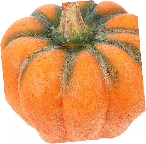 Miniatura 4 de PRETYZOOM Pescado Hideaway House Halloween Acuario Decoración Resina Calabaza Forma de Cueva Peces Tanque de Peces Seguro Escondido Agujero Cosecha