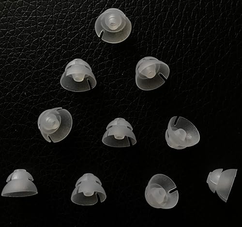 Jungle Care (0.354in medianos * 10 unidades) cúpulas de doble capa mágicas para audífonos cómodos PSAP (producto de amplificadores de sonido