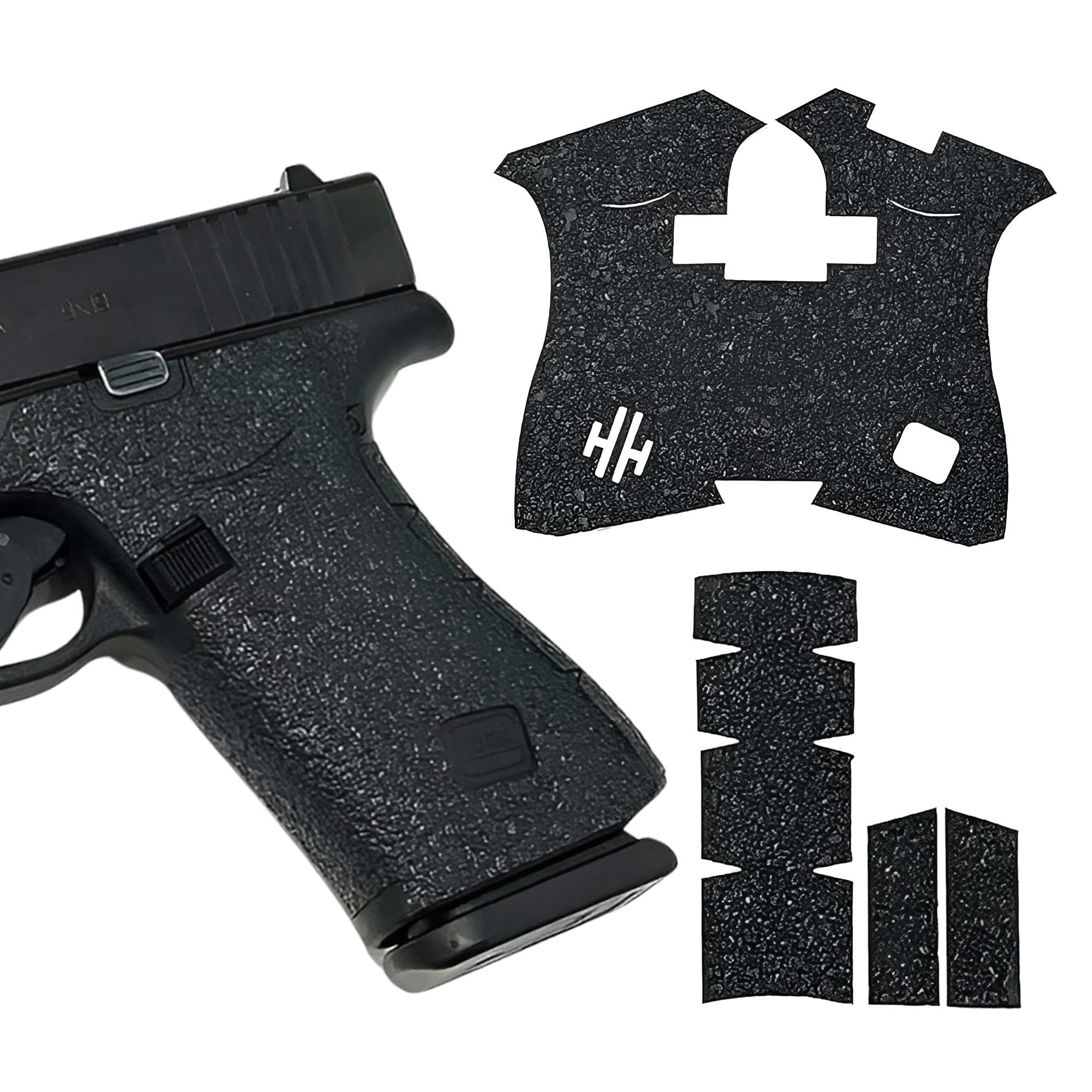 Amazon.com: HANDLEITGRIPS Gun Grip Tape Compatible with Glock 43x