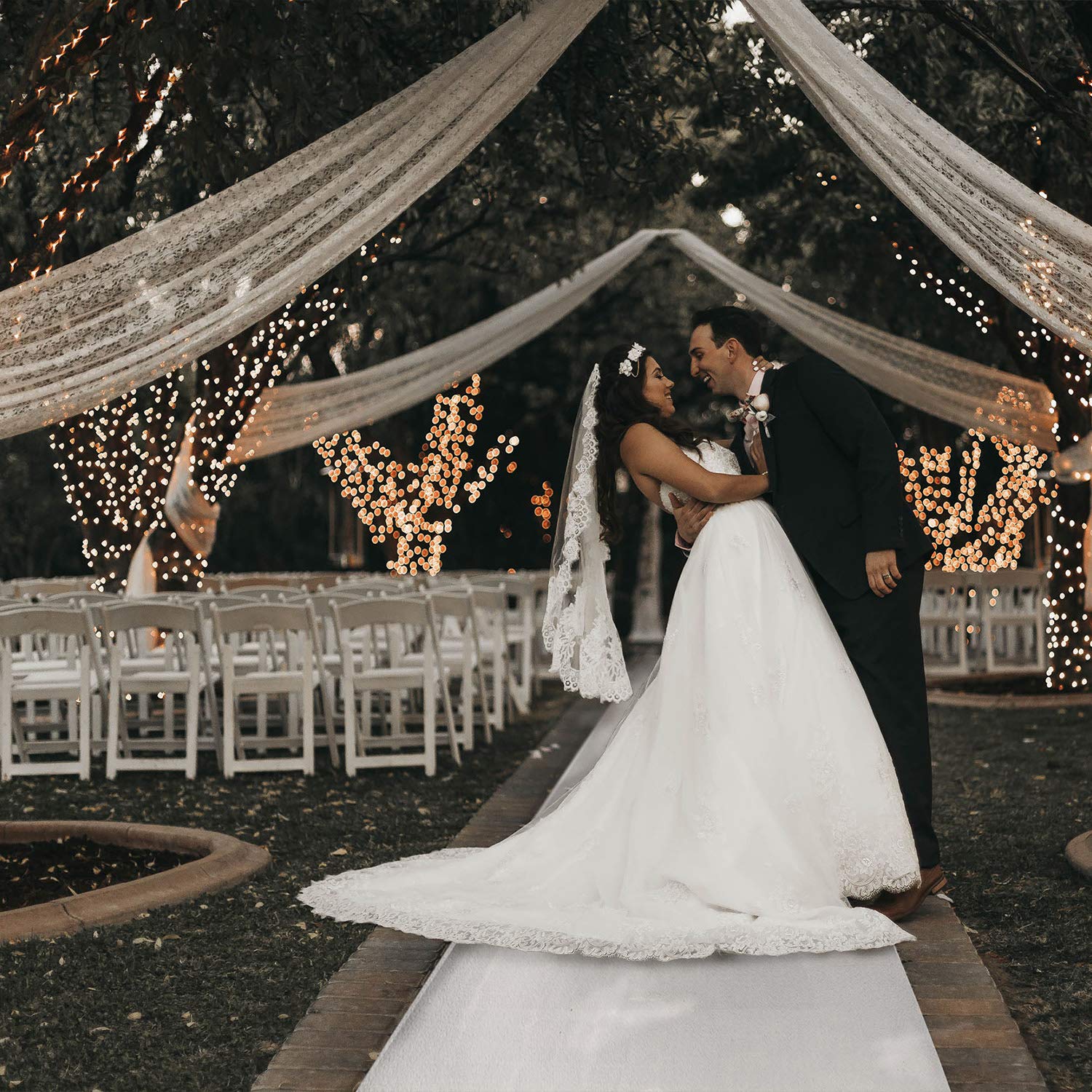 OLIVO.shop | PASSATOIA tappeto nuziale matrimonio cerimonia eventi chiesa wedding, Passatoia per eventi, Tappeto allestimenti per feste 4 colori, su misura H 2 mt ROPAS (BIANCO)