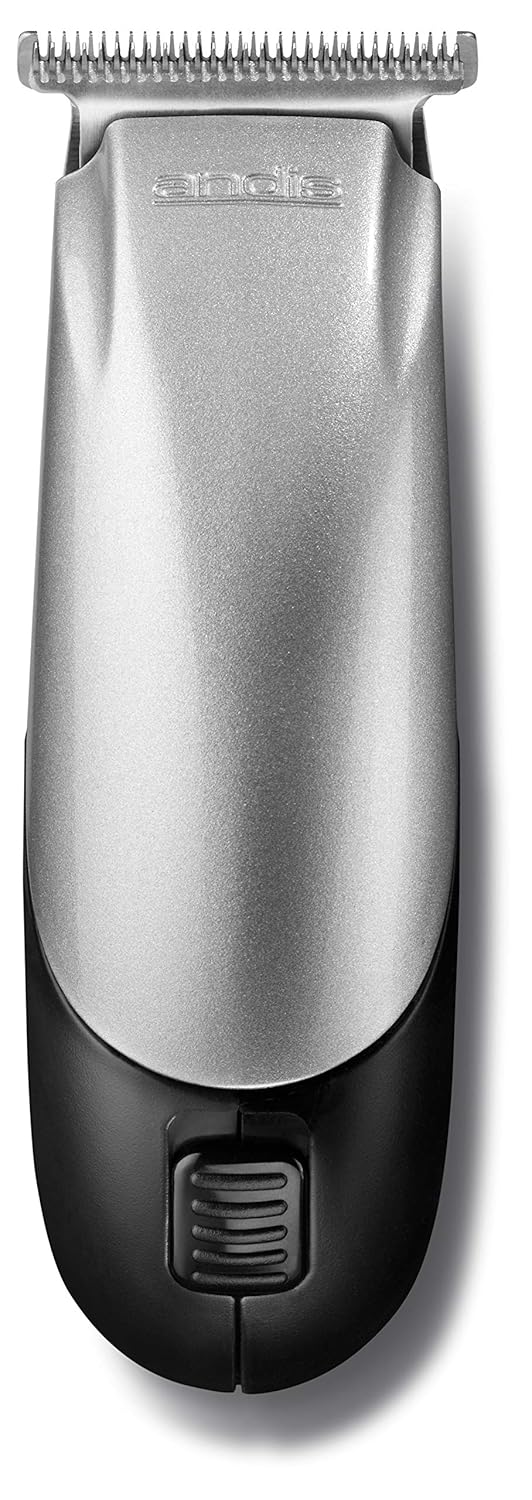 Andis 24870 Cordless TrimAndis 24870 Trim 'N Go Cordless Beard/Hair Trimmer Kit for Beard, Mustache, Stubble, Ear & Body Grooming – Close Cutting T-Blade Zero Gapped - Black/Silver, 14-Piece