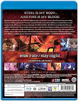 fate UBW ブルーレイ Amazon.co.jp: Fate/stay night [Unlimited Blade Works] Blu