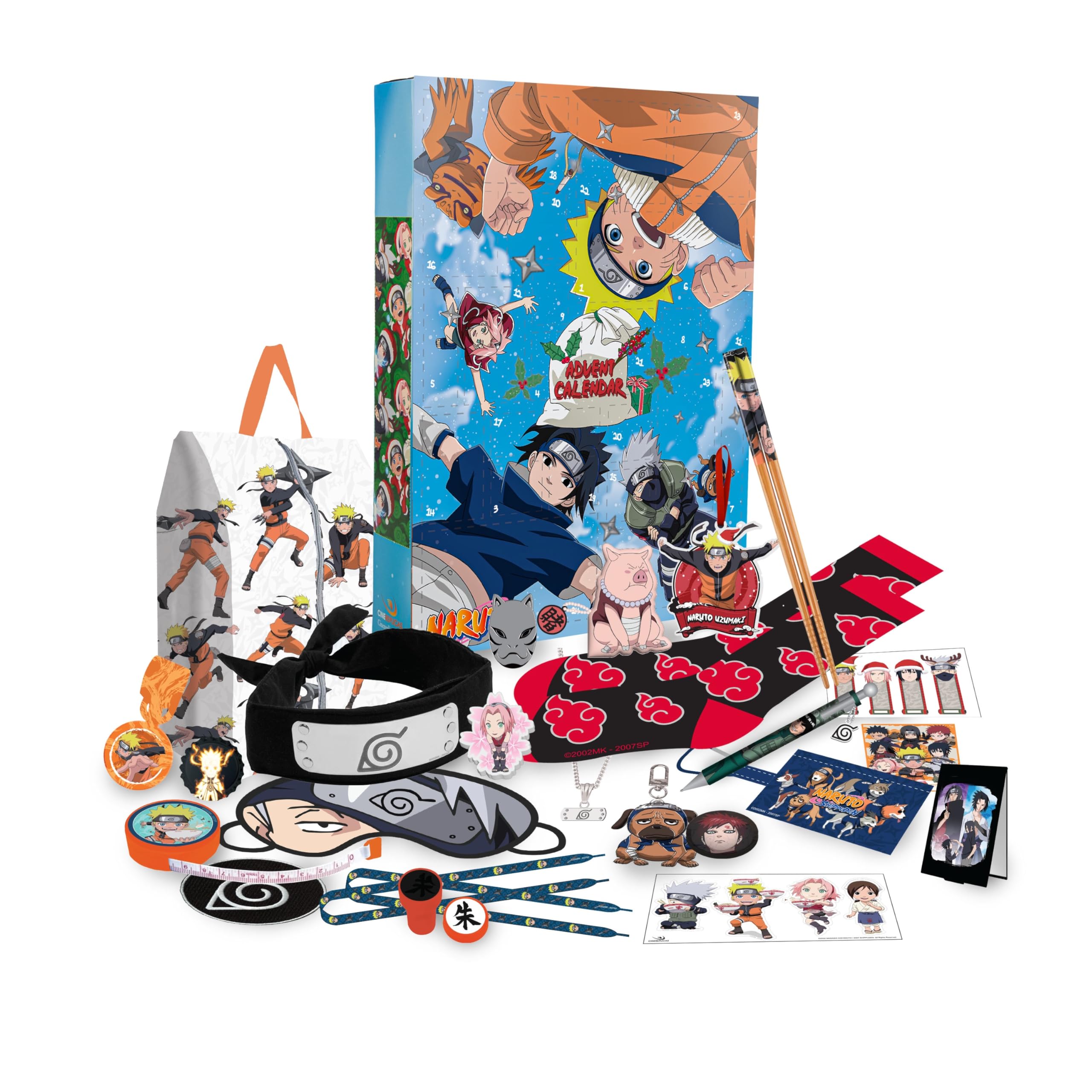 CINEREPLICAS - Calendario dell'Avvento Naruto 2025 - Licenza ufficiale