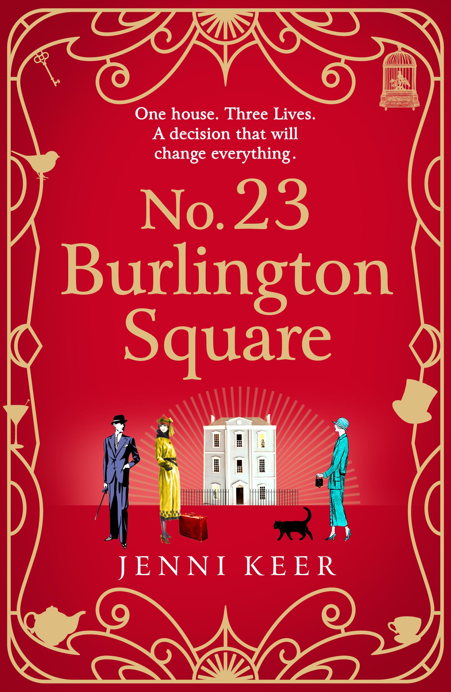 No. 23 Burlington Square: A beautifully heart-warming, charming historical book club read from Jenni Keer (English Edition)