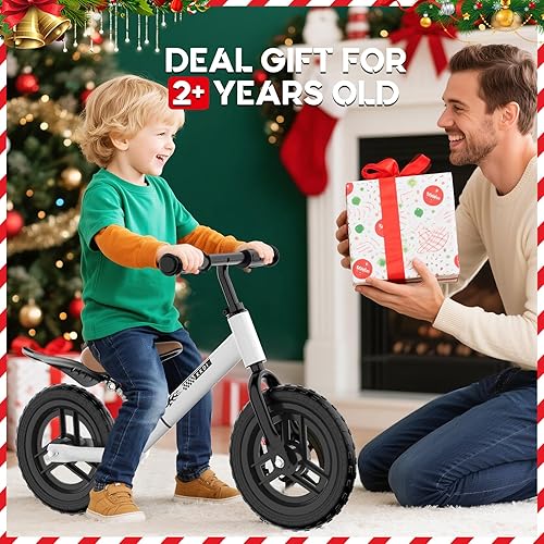 Miniatura 8 de Bicicleta de equilibrio para niños de 2 a 5 años, bicicleta de equilibrio para niños con guardabarros, bicicleta para niños de 2, 3, 4, 5 años,