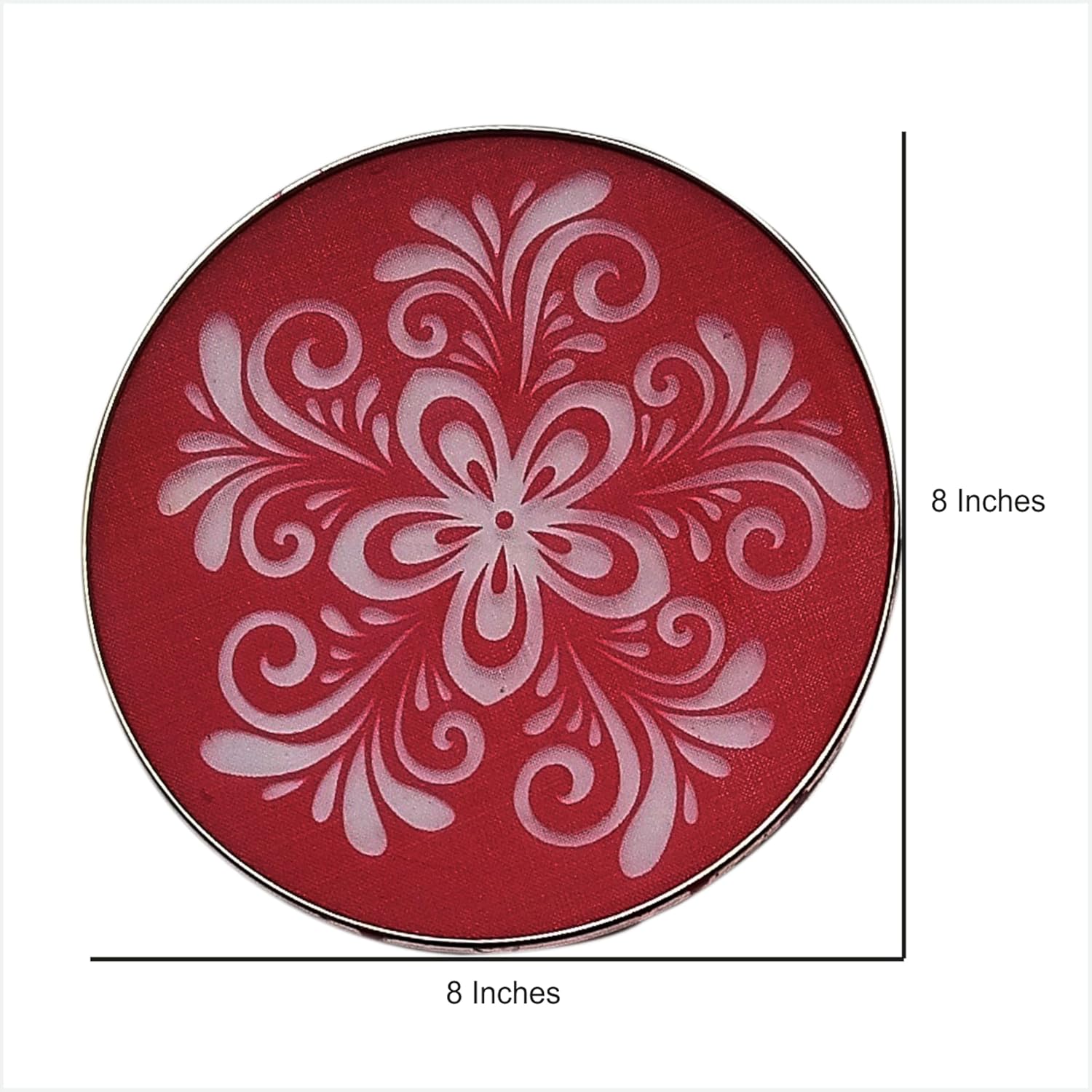 Rangoli Stencils for Floor Decoration Rangoli Jali Tools kit for Diwali Navratri Onam Pongal Durga Pooja Mandir Festival Decorations Combo of 12”-5 | 8”-8 Pieces(Multicolor)