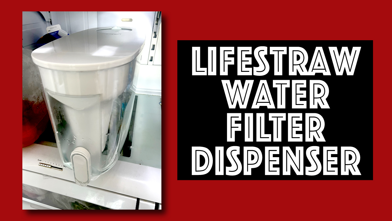 Watch LifeStraw Water Filter Dispenser 18 Cup on Amazon Live