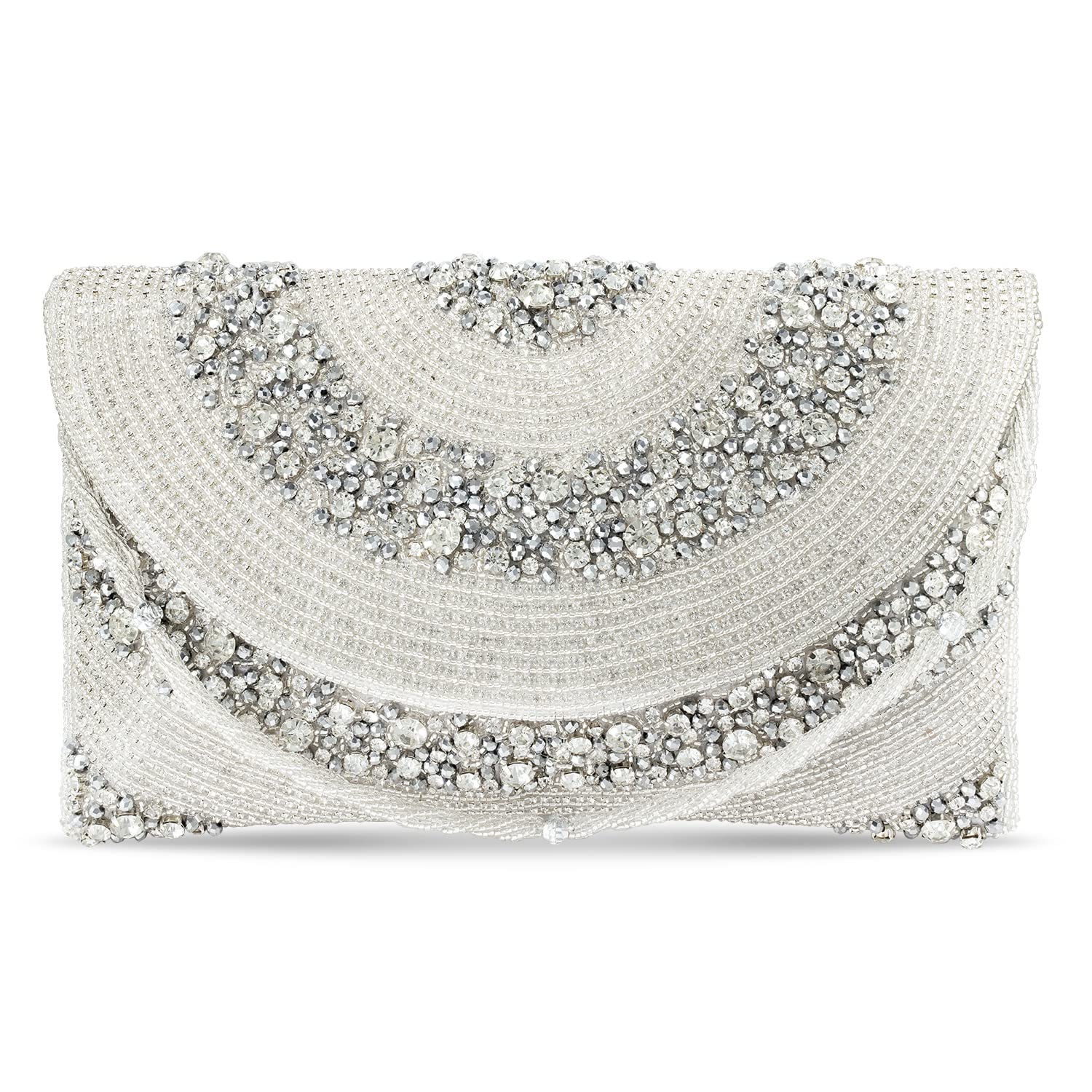 Clutch Purses for Women Wedding Handmade Evening Handbags Party Bridal Clutch-image-41