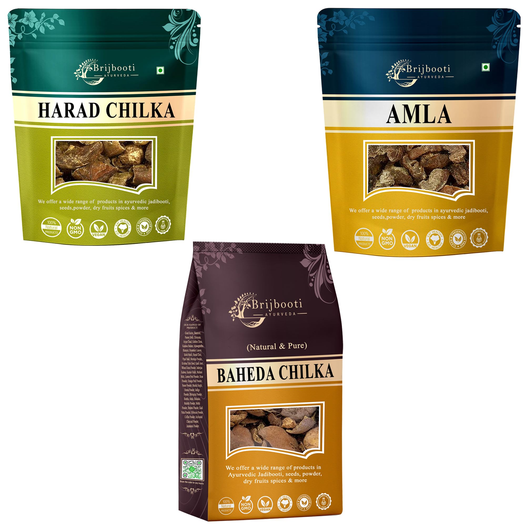 Birju Mahavir Harad - Baheda - Amla 200 Gr Each (B08KM8FBQL) Amazon Price History, Amazon Price Tracker