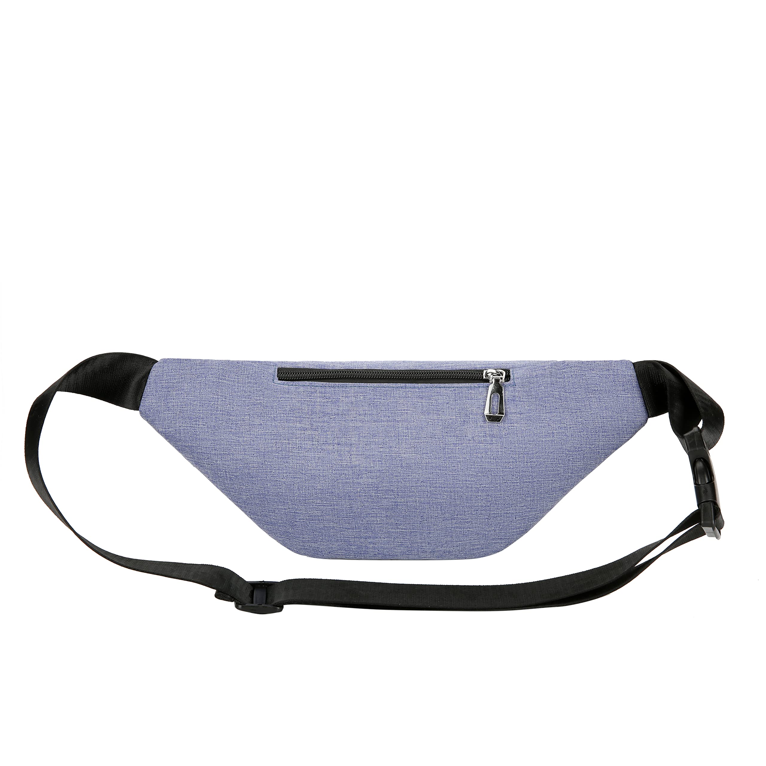 Bauchtasche für Männer und Frauen, modische wasserdichte Hüfttaschen mit verstellbarem Gürtel, lässige Tasche Bauchtaschen für Reisen Sport Laufen. (2-lila)