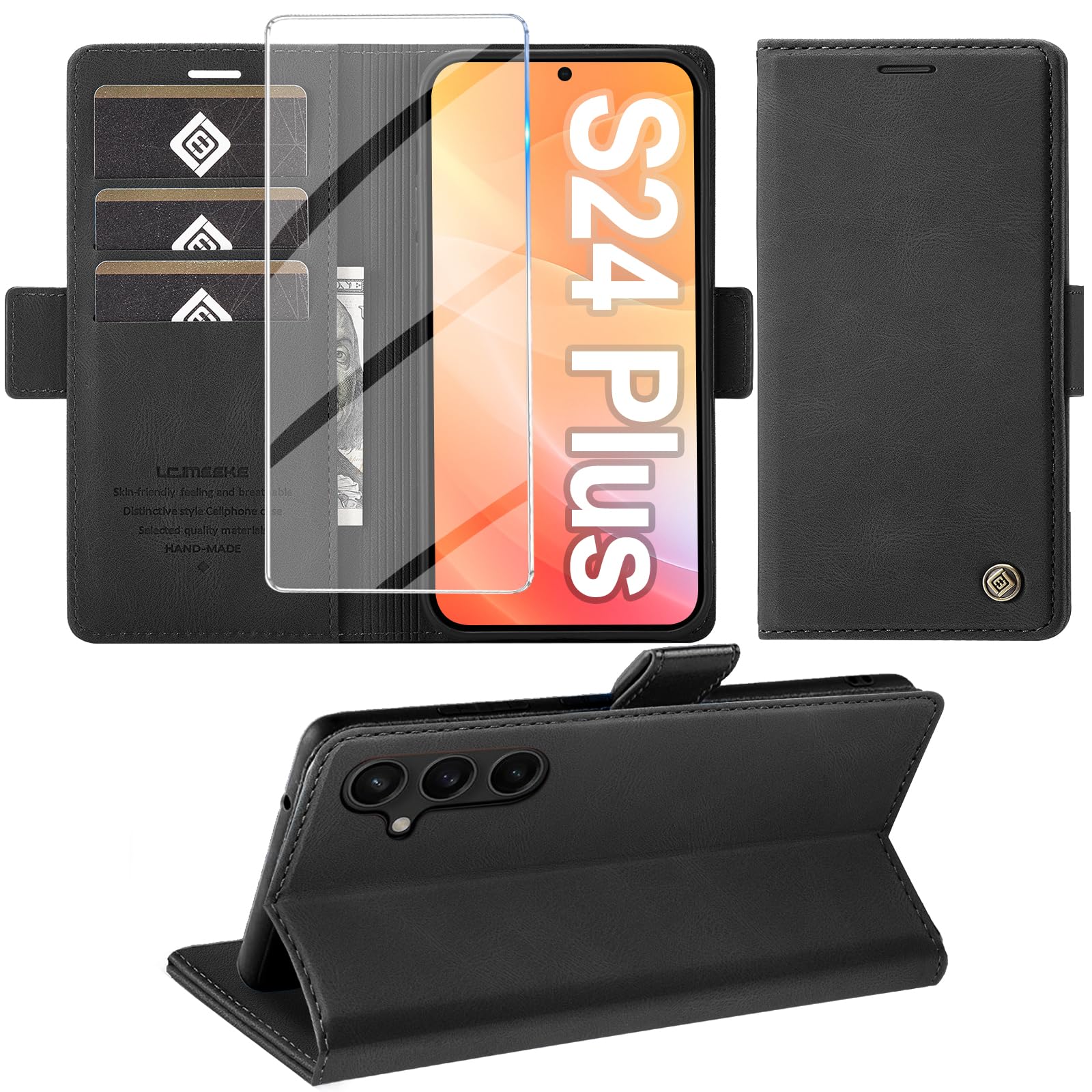 Giyer Handyhülle für Samsung Galaxy A05S/A6/A06/A07/A7/Note 20/Xcover 7/Xcover 5 Hülle mit Schutzfolie