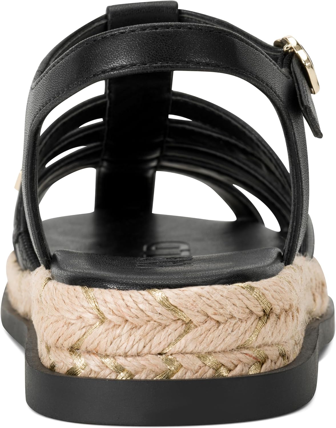 KARL LAGERFELD womens Chaselyn Fisherman Espadrille Sandal With Pins - Image 3