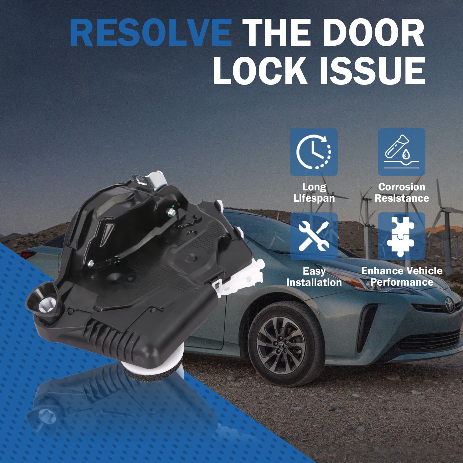 Amazon.com: Qagea Door Lock Actuator Front Left Driver Side