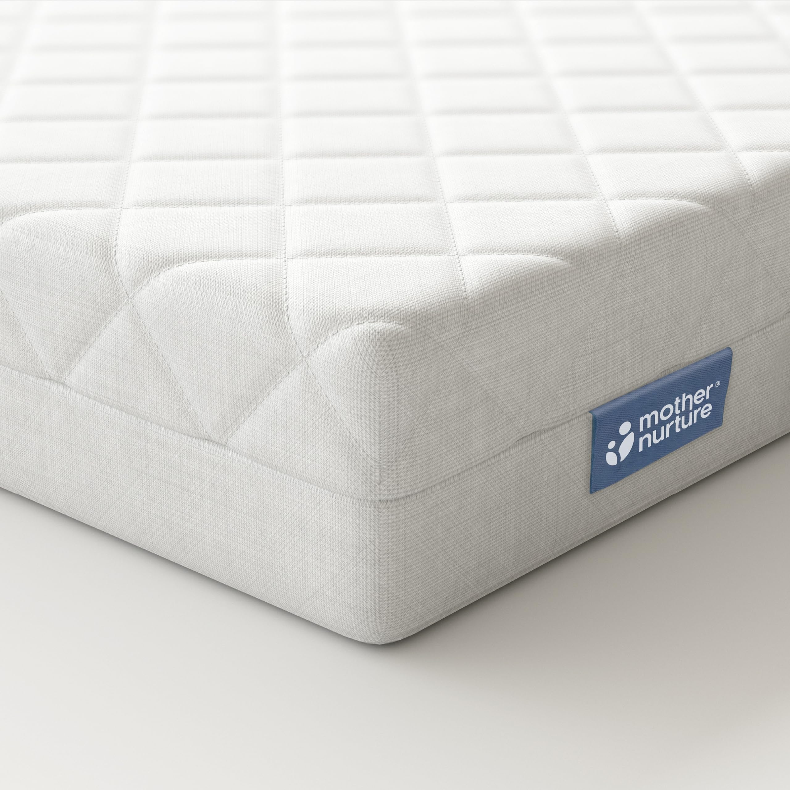 Classic Foam Travel Cot Mattress, White, 90 x 50 x 7 cm - Fits Joie Kubbie